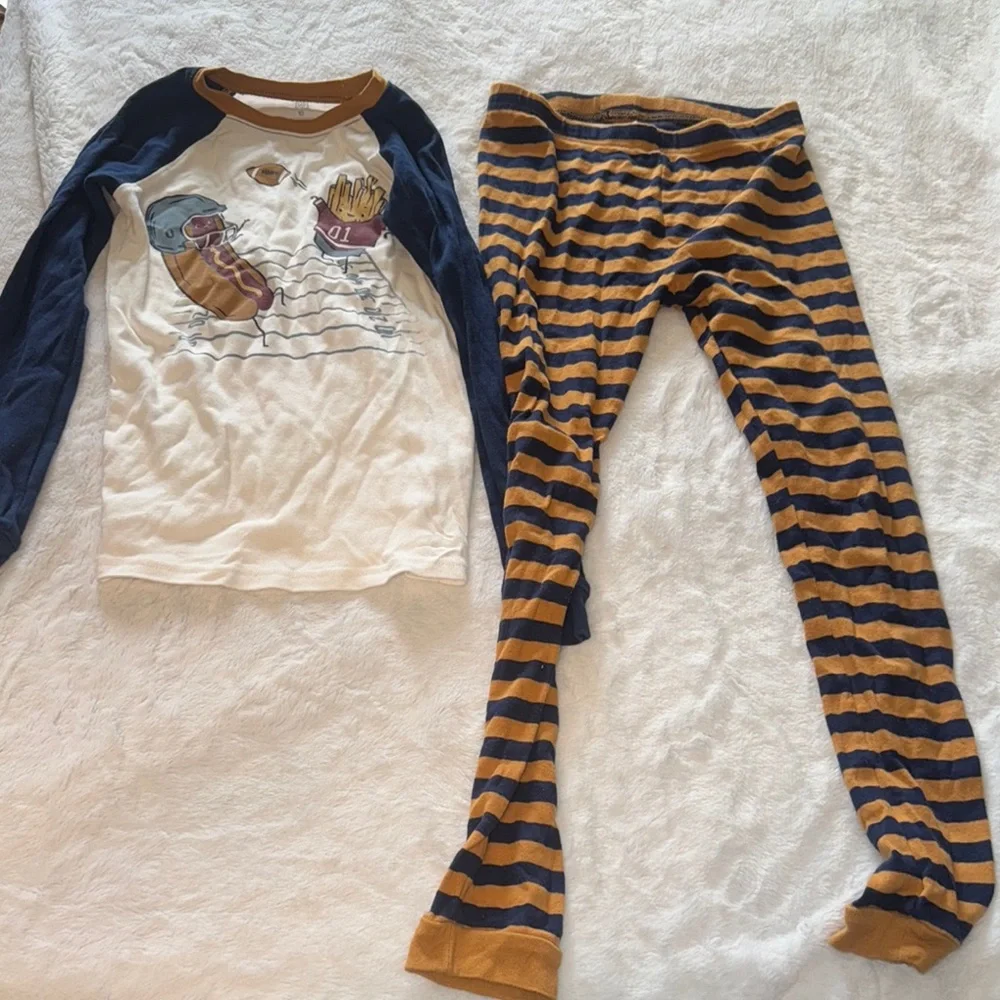 Carter's Kids Pajama Sets - Navy, White, and Yellow